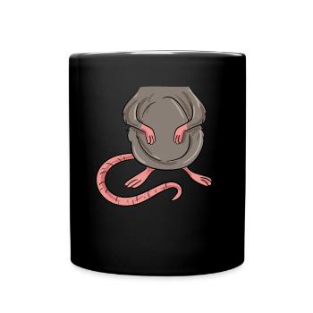 Rat Costume - Full Colour Mug - black - Front