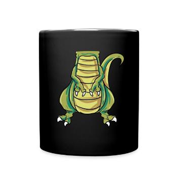 T Rex Costume - Mug uni - noir - Devant