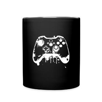 Cool Gaming Controller for Gamers - Full Colour Mug - black - Front