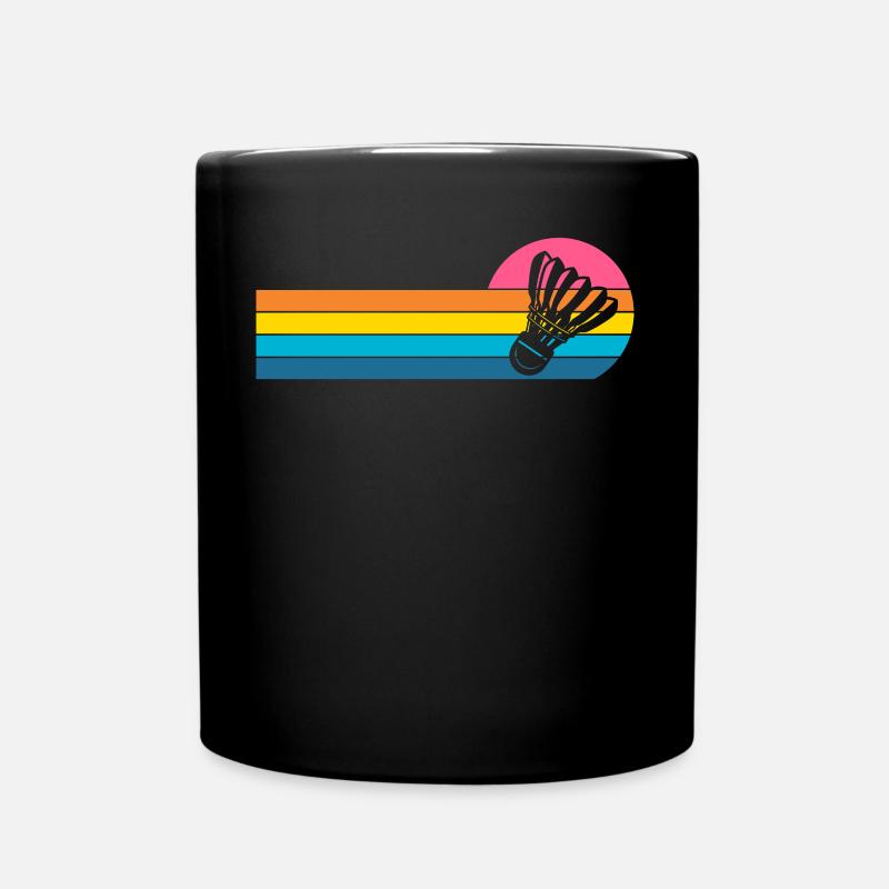 Badminton - Tasse einfarbig - Schwarz
