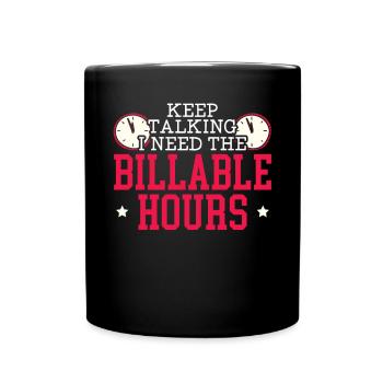 Juge Instance Salle d’audience Droit Justice Avocat Avocat - Mug uni - noir - Devant