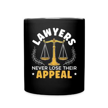 Juge Instance Salle d’audience Droit Justice Avocat Avocat - Mug uni - noir - Devant