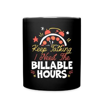 Juge Instance Salle d’audience Droit Justice Avocat Avocat - Mug uni - noir - Devant