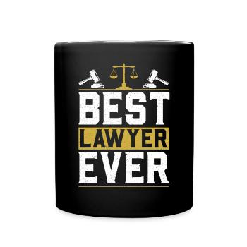 Juge Instance Salle d’audience Droit Justice Avocat Avocat - Mug uni - noir - Devant