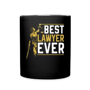Juge Instance Salle d’audience Droit Justice Avocat Avocat - Mug uni - noir - Devant