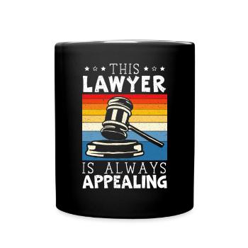 Juge Instance Salle d’audience Droit Justice Avocat Avocat - Mug uni - noir - Devant