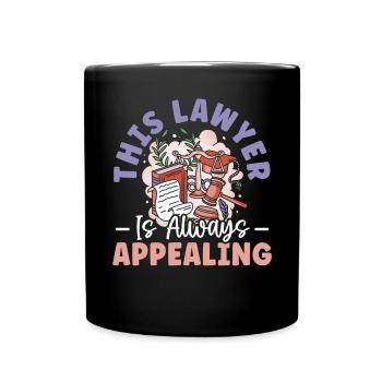 Juge Instance Salle d’audience Droit Justice Avocat Avocat - Mug uni - noir - Devant