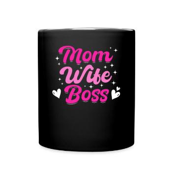 Pour la meilleure maman du monde ! Pour la fête des mères - Mug uni - noir - Devant