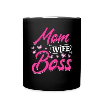 Pour la meilleure maman du monde ! Pour la fête des mères - Mug uni - noir - Devant