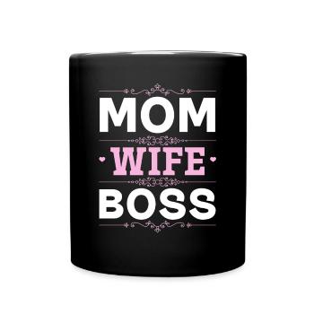 Pour la meilleure maman du monde! Pour la fête des mères - Mug uni - noir - Devant