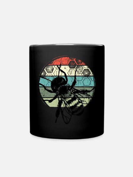 Cercle des moustiques rétro - Mug uni - noir
