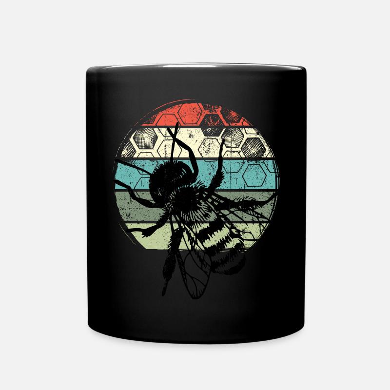 Cercle des moustiques rétro - Mug uni - noir
