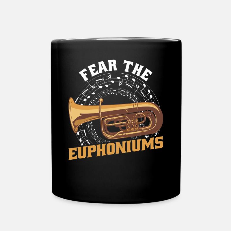 Euphonium Euphoniumspieler Blechbläser Euphonist - Tasse einfarbig - Schwarz