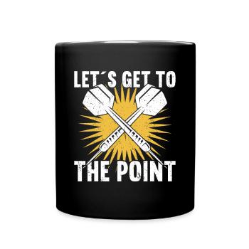 Dart Darts Dart Club - Full Colour Mug - black - Front