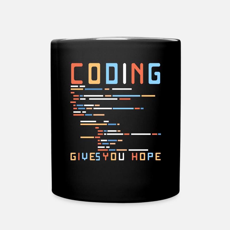 Lustiger Informatiker Spruch, Informatik - Tasse einfarbig - Schwarz