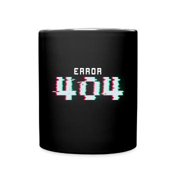 Lustiger Informatiker Spruch, Informatik - Tasse einfarbig - Schwarz - Vorne