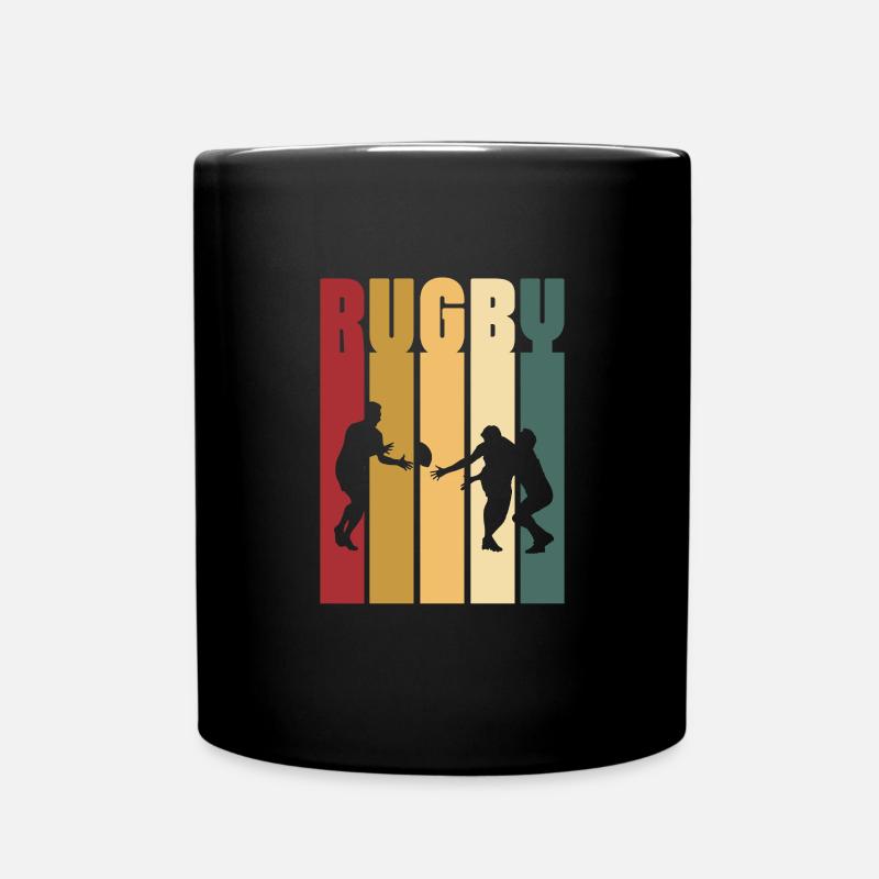 Rugby - Mug uni - noir