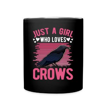 Corbeau Corbeau Corbeau - Mug uni - noir - Devant