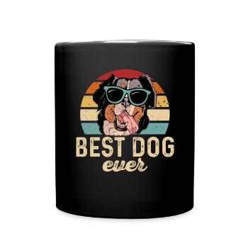 Bernese Mountain Dog - Full Colour Mug - black - Front