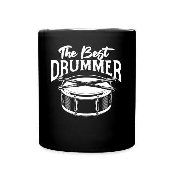 Batteur Batteur Musicien - Le Meilleur Batteur - Mug uni - noir - Devant