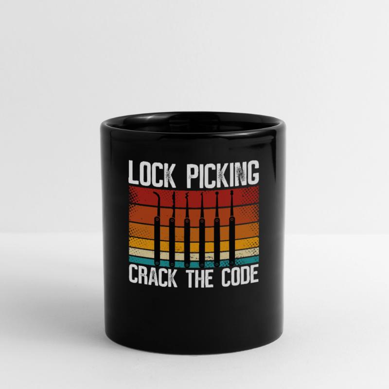 Lockpicking cracks the code Full Colour Mug
