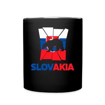 Slovak Slovakia Slovak Flag Quote - Full Colour Mug - black - Front