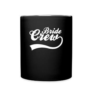 Team bride bride crew - Full Colour Mug - black - Front
