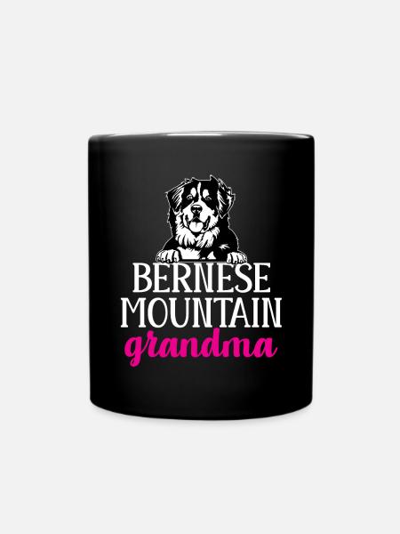 Berner Sennenhund - Tasse einfarbig - Schwarz