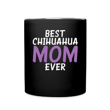 Chihuahua Cadeaux Chihuahua Propriétaire - Mug uni - noir - Devant