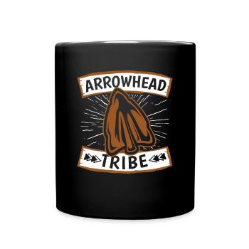 Arrowhead Tribe Jagdspitzen Arrowhead Hunter - Tasse einfarbig - Schwarz - Vorne
