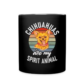 Chihuahua Cadeaux Chihuahua Propriétaire - Mug uni - noir - Devant