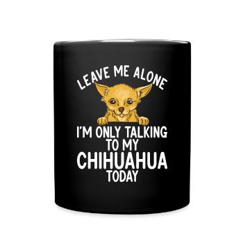 Chihuahua Cadeaux Chihuahua Propriétaire - Mug uni - noir - Devant