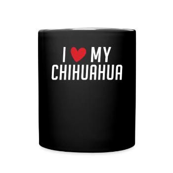 Chihuahua Cadeaux Chihuahua Propriétaire - Mug uni - noir - Devant