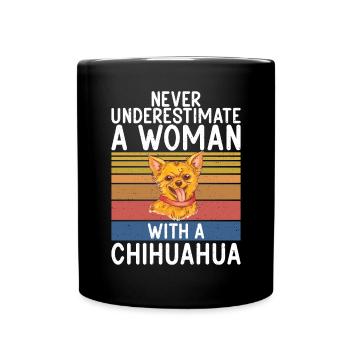 Chihuahua Gifts Chihuahua Owner - Full Colour Mug - black - Front