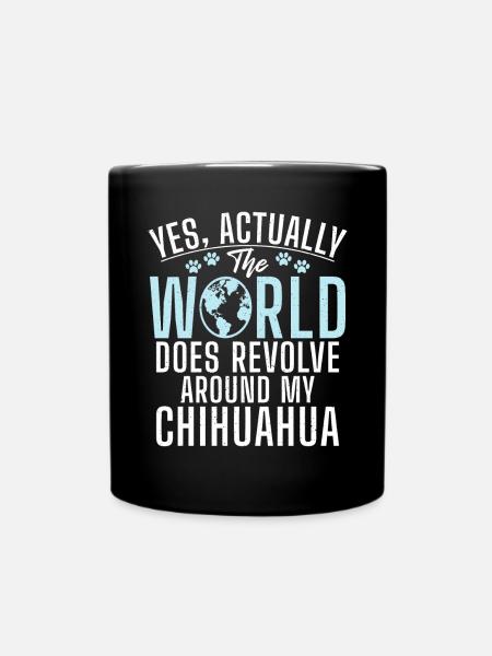 Chihuahua Gifts Chihuahua Owner - Full Colour Mug - black
