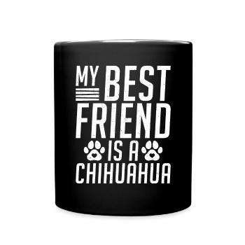 Chihuahua Cadeaux Chihuahua Propriétaire - Mug uni - noir - Devant