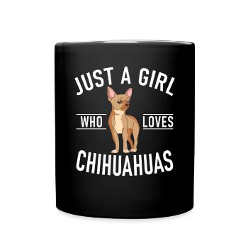 Chihuahua Cadeaux Chihuahua Propriétaire - Mug uni - noir - Devant