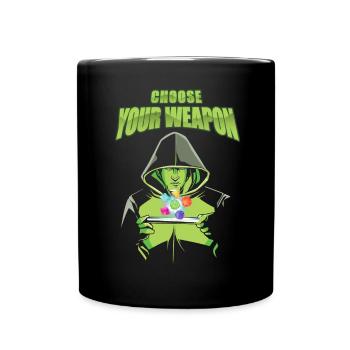 Roleplaying Game Role-playing Game Boardgame RPG-Gamer - Full Colour Mug - black - Front
