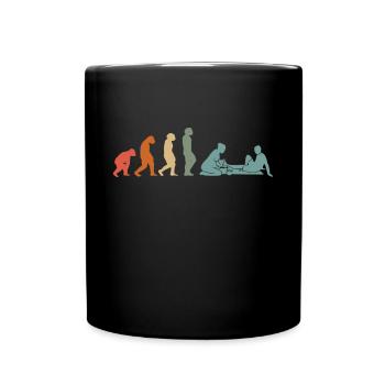 Physiotherapy Chiropractor Physio-Masseur - Full Colour Mug - black - Front