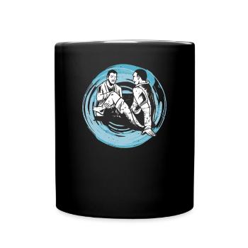 Physiotherapy Physio-Masseur Physiotherapist - Full Colour Mug - black - Front