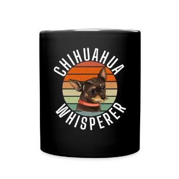 Chihuahua Cadeaux Chihuahua Propriétaire - Mug uni - noir - Devant