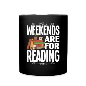 Rat de bibliothèque Livres Lire Livre Rat de bibliothèque - Mug uni - noir - Devant