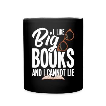 Rat de bibliothèque Livres Lire Livre Rat de bibliothèque - Mug uni - noir - Devant