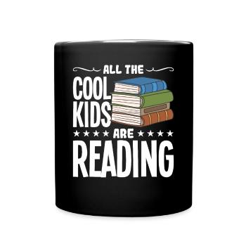 Rat de bibliothèque Livres Lire Livre Rat de bibliothèque - Mug uni - noir - Devant