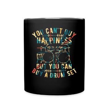 Batteur - Vous ne pouvez pas acheter le bonheur mais vous pouvez acheter - Mug uni - noir - Devant