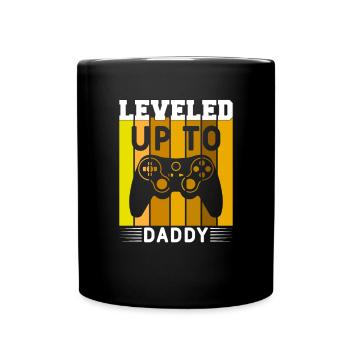 Papa Zitat Männer Papa Geburtstag Vatertag Papa - Tasse einfarbig - Schwarz - Vorne