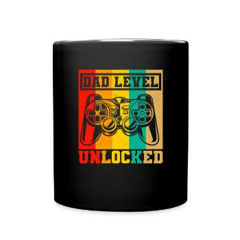 Papa Zitat Männer Papa Geburtstag Vatertag Papa - Tasse einfarbig - Schwarz - Vorne
