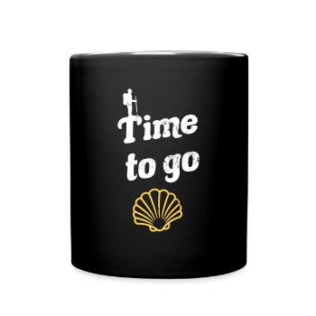 Camino de Santiago Camino de Santiago Pèlerins - Mug uni - noir - Devant