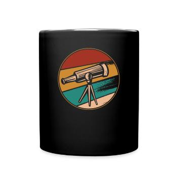 Rétro Cosmologiste Astronomie Photographe Starry Sky - Mug uni - noir - Devant