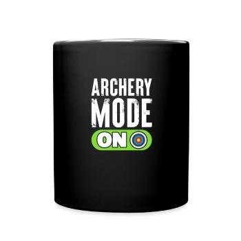 Archery - Full Colour Mug - black - Front
